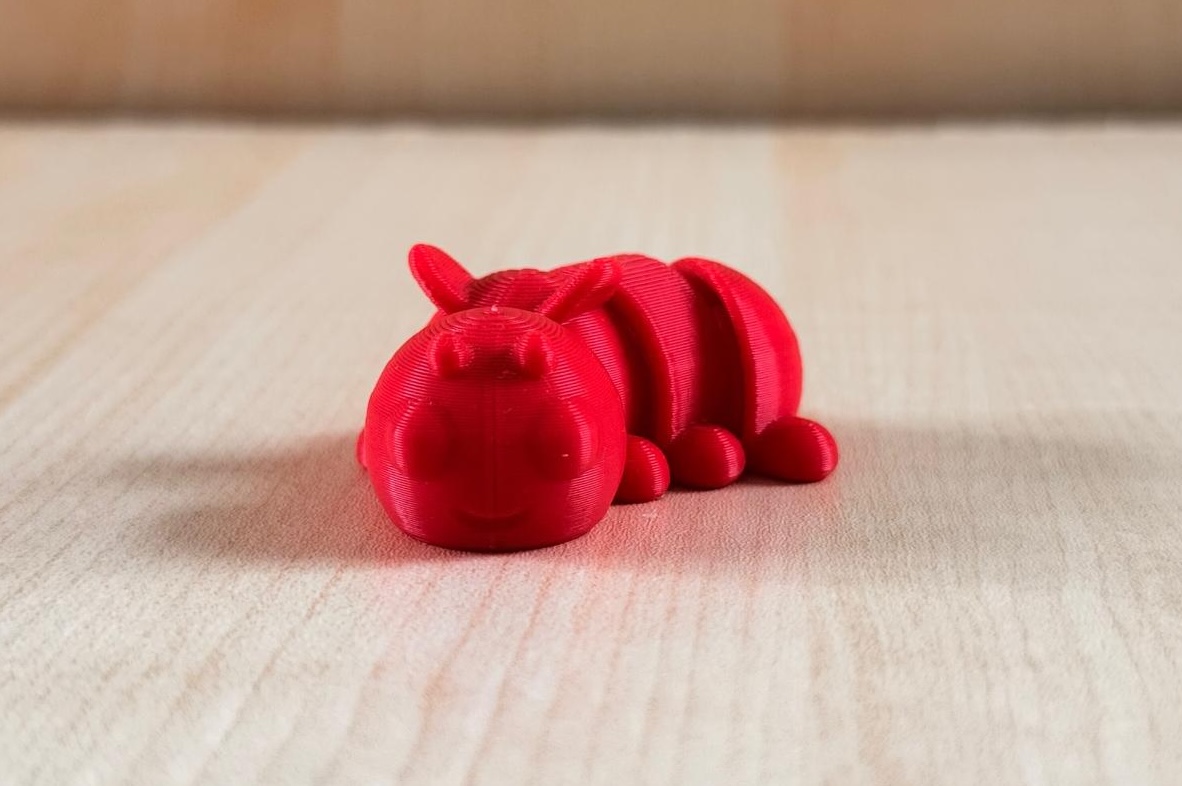 Small articulated bee print